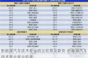 新能源汽车技术专业就业前景及薪资-新能源汽车技术专业就业前景