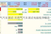 天然气汽车调试-天然气汽车调试电脑程序精品