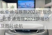 比亚迪海豚款2023款报价_比亚迪海豚2023款报价及图片续航