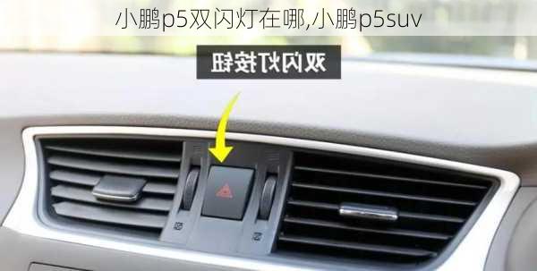 小鹏p5双闪灯在哪,小鹏p5suv