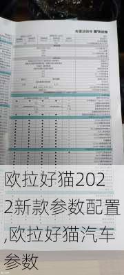 欧拉好猫2022新款参数配置,欧拉好猫汽车参数