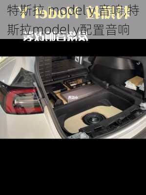 特斯拉 model y 音响,特斯拉model y配置音响