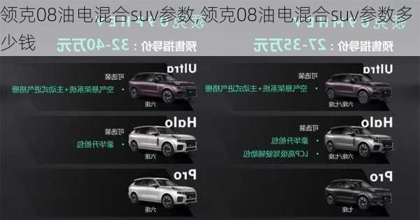 领克08油电混合suv参数,领克08油电混合suv参数多少钱