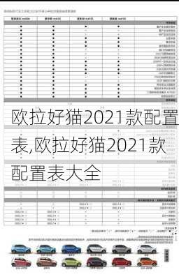 欧拉好猫2021款配置表,欧拉好猫2021款配置表大全