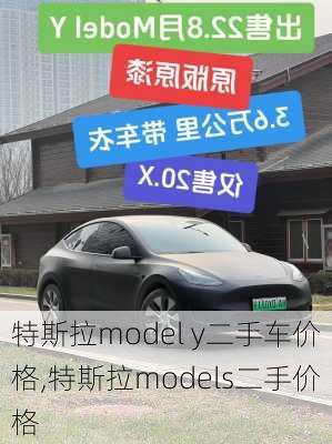 特斯拉model y二手车价格,特斯拉models二手价格