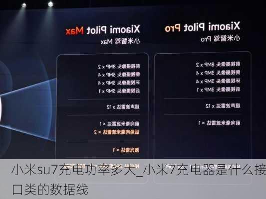 小米su7充电功率多大_小米7充电器是什么接口类的数据线