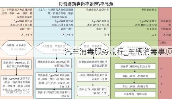 汽车消毒服务流程_车辆消毒事项