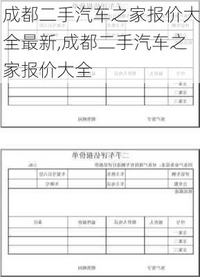 成都二手汽车之家报价大全最新,成都二手汽车之家报价大全