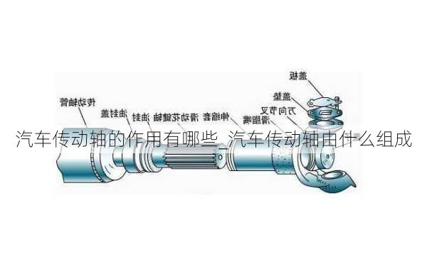 汽车传动轴的作用有哪些_汽车传动轴由什么组成