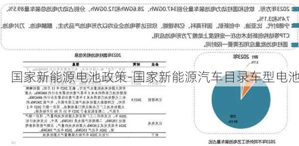 国家新能源电池政策-国家新能源汽车目录车型电池