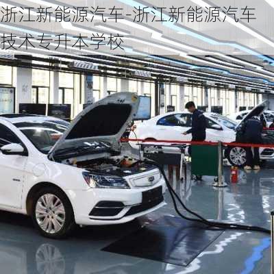 浙江新能源汽车-浙江新能源汽车技术专升本学校