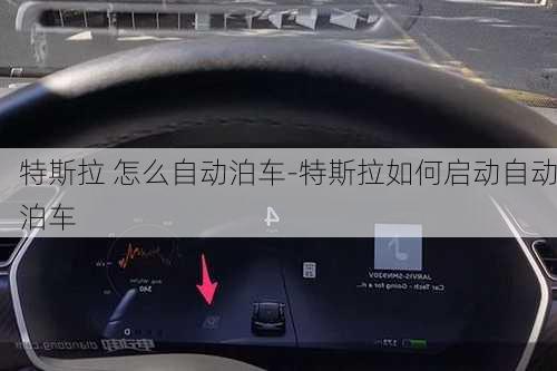 特斯拉 怎么自动泊车-特斯拉如何启动自动泊车