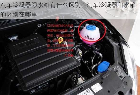 汽车冷凝器跟水箱有什么区别?-汽车冷凝器和水箱的区别在哪里