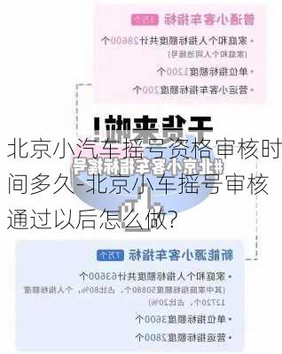 北京小汽车摇号资格审核时间多久-北京小车摇号审核通过以后怎么做?