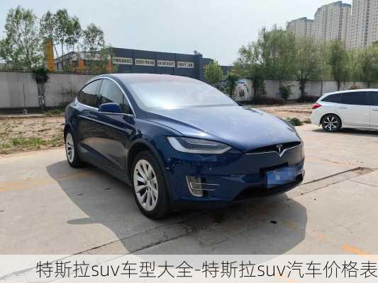 特斯拉suv车型大全-特斯拉suv汽车价格表