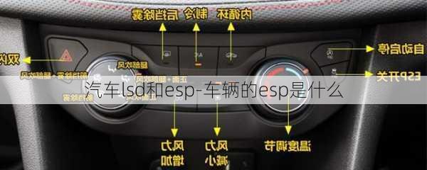 汽车lsd和esp-车辆的esp是什么