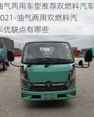 油气两用车型推荐双燃料汽车2021-油气两用双燃料汽车优缺点有哪些