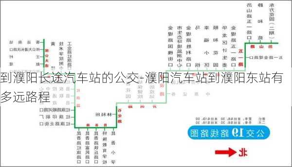 到濮阳长途汽车站的公交-濮阳汽车站到濮阳东站有多远路程