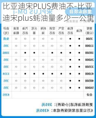 比亚迪宋PLUS费油不-比亚迪宋plus蚝油量多少一公里