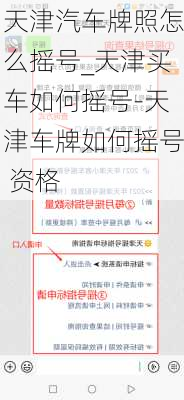 天津汽车牌照怎么摇号_天津买车如何摇号-天津车牌如何摇号 资格