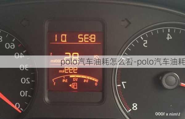 polo汽车油耗怎么看-polo汽车油耗