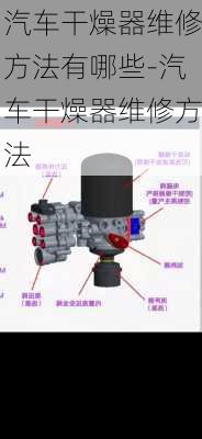 汽车干燥器维修方法有哪些-汽车干燥器维修方法