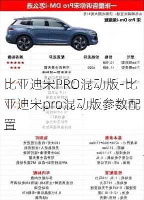 比亚迪宋PRO混动版-比亚迪宋pro混动版参数配置