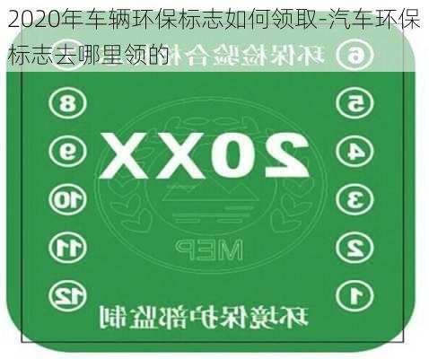 2020年车辆环保标志如何领取-汽车环保标志去哪里领的