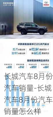 长城汽车8月份汽车销量-长城汽车8月份汽车销量怎么样