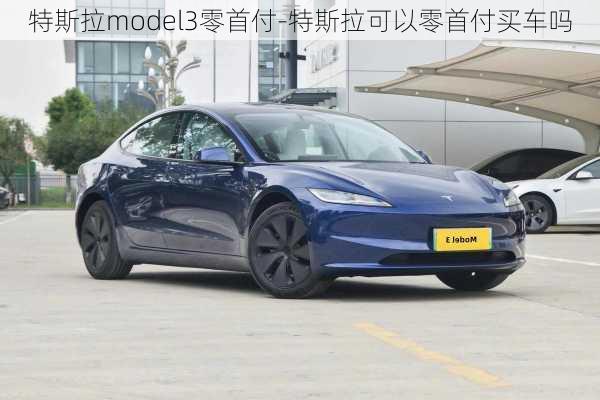 特斯拉model3零首付-特斯拉可以零首付买车吗